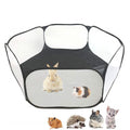 Portable Small Animal Playpen | Folding Outdoor/Indoor Pet Exercise Cage Tent