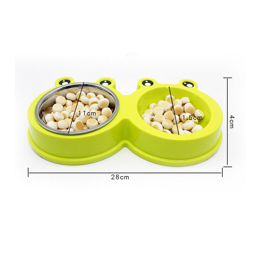 Pet Food Container with Integrated Bowl | Portable Storage and Feeding System