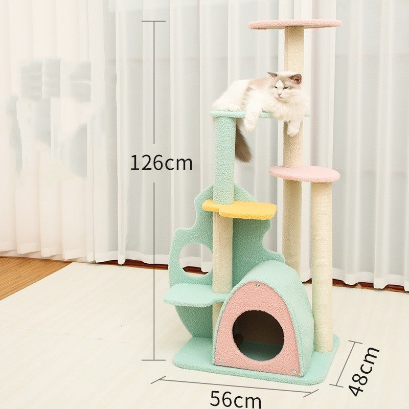 Heavy-Duty Tall Cat Scratcher Post | Jumbo Size for Large Cats & Kittens