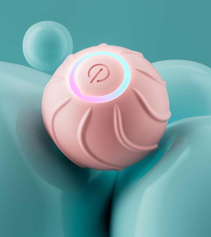 Automatic Cat Interactive Toy: USB Self-Hi Jumping Ball for Kittens & Owners