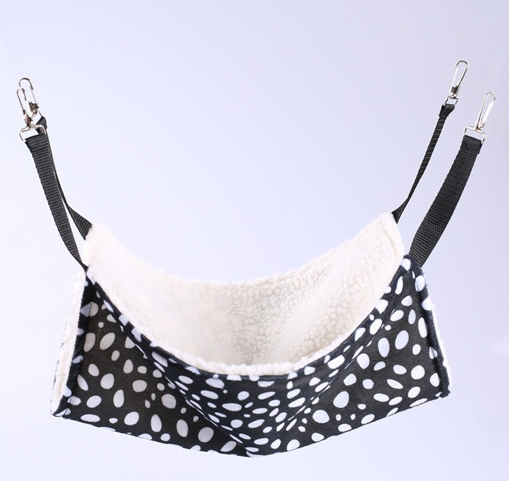 Adjustable Hanging Cat Bed Mat | 7 Colors Soft & Warm Winter Pet Cage Hammock