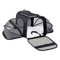 Airline Approved Expandable Pet Carrier | Foldable Soft-Sided Dog & Cat Travel Bag