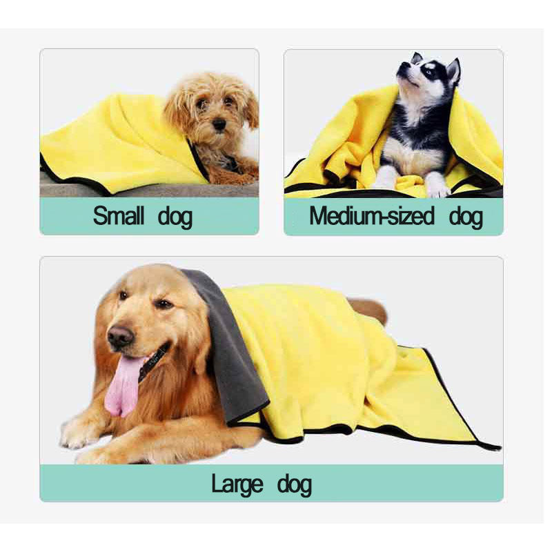 Durable & Highly Absorbent Pet Towel | Essential Pet Supplies