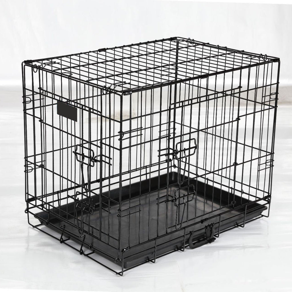 Durable Cat & Labrador Folding Cage | Portable Wire Pet Crate for Large Animals