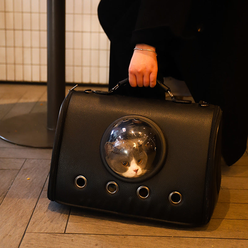 Cat Travel Space Capsule Bag | Large-Capacity Portable Diagonal Carrier