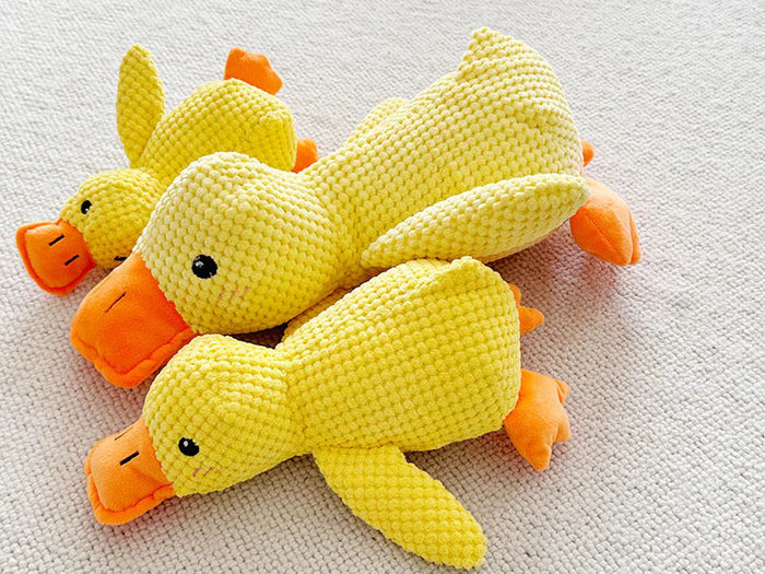 Calming Duck Dog Toy