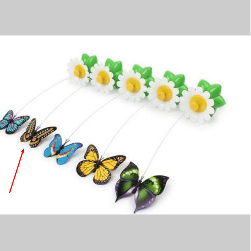 Electric Automatic Rotating Flower Cat Toy | Interactive Pet Teaser