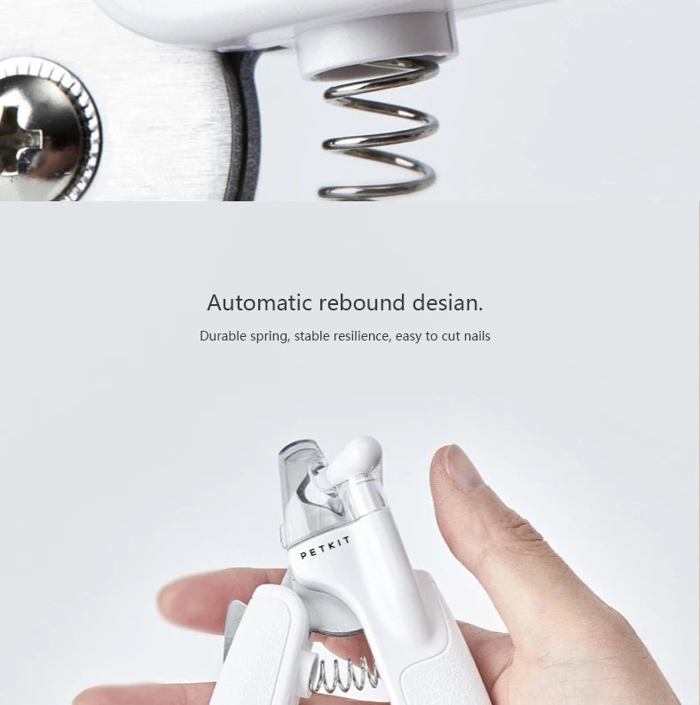 Animal Nail Grooming Tool: LED Light Clipper Scissors for Dogs and Cats