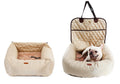 Multi-Purpose Pet Bed Car Seat Pad | 2-in-1 Folding Dog Carrier & Mattress