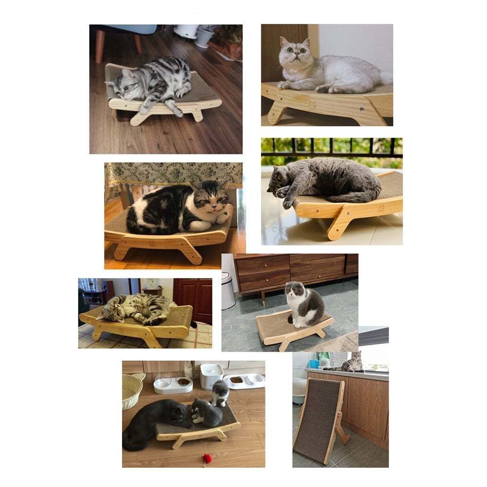 Innovative Cat Scratcher Bed | Vertical Grinding Claw Toy with Replaceable Core
